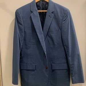 J CREW Mens Thompson Seersucker Sport Coat